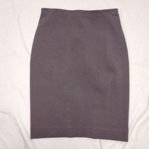 Ann Taylor Gray Pencil Skirt size OP Petite